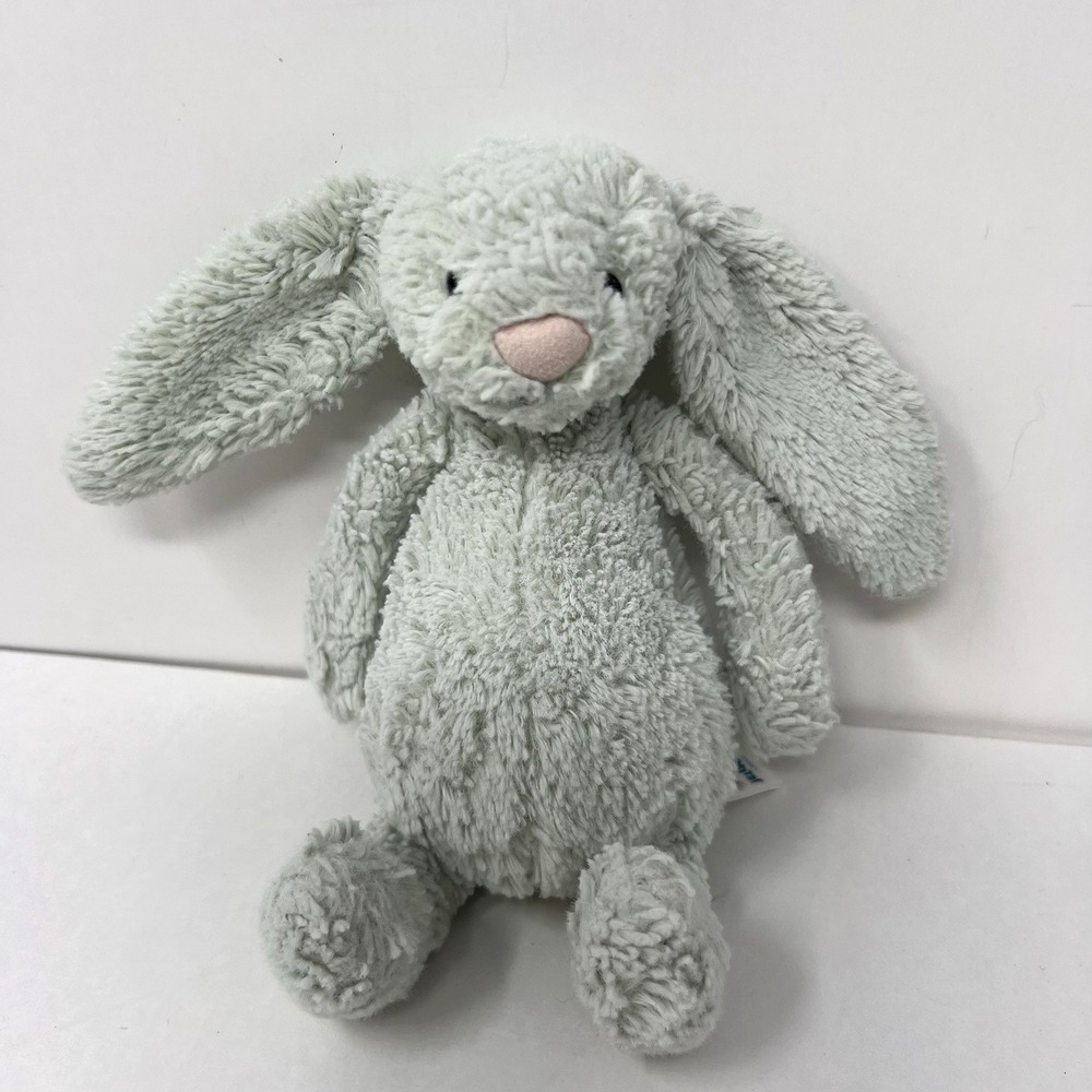 Jellycat Small Bashful Seaspray Bunny Plush Green Cute Stuffed Animal Toy‎ 8"